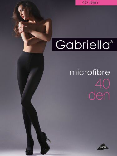 Rajstopy Gabriella 40 Den Mikrofibra Kryjące