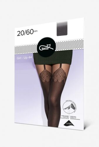 Rajstopy Gatta Girl Up 44 Imitujące Pończochy