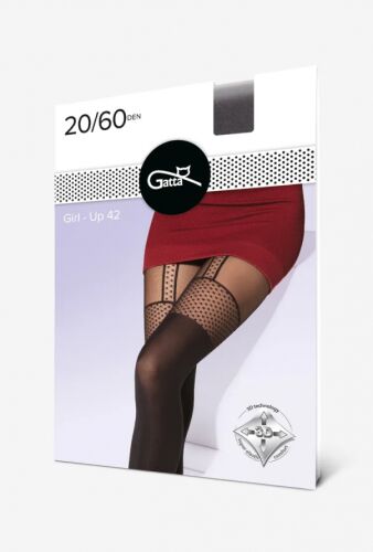Rajstopy Gatta Girl Up 42 Imitujące Pończochy