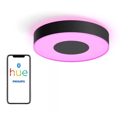 Philips Hue Xamento lampa sufitowa LED 38cm czarna