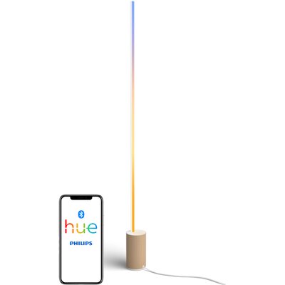 Philips Hue Gradient Signe Oak lampa stojąca