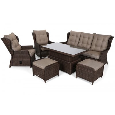 Zestaw mebli ogrodowych HOME & GARDEN Memfis 721593 Brązowy