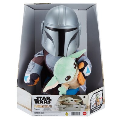 MATTEL Star Wars Klan Dwóch Grogu i Mandalorianin HNT52