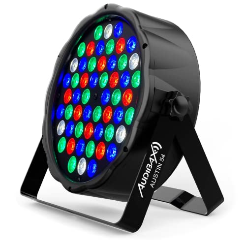 Audibax Austin 54 Oświetlenie punktowe Led Par 54 Leds x 1w RGBw Flat DMX