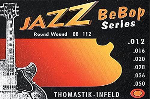 Thomastik Einzelsaite D .025 Nickel, Flachdraht umsponnen, flatwound JS25 für E-Gitarre Jazz Swing Satz JS111