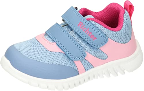 Richter Kinderschuhe Wallaby Sneakersy dla chłopców i dziewczynek, Ice/Powder, 27 EU, lodowy puder, 27 EU Weit
