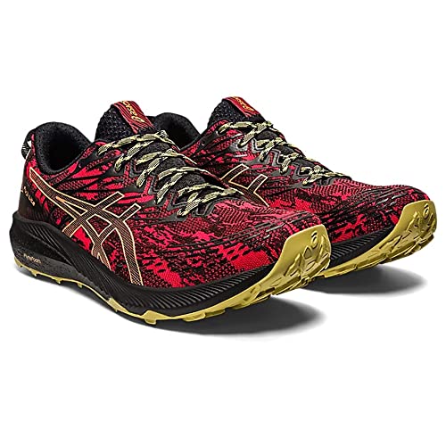ASICS Fuji Lite 3, męskie trampki, Rouge Électrique Noir, 45 EU