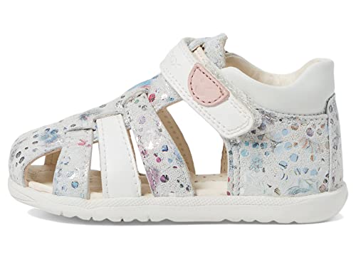Geox Dziewczęce sandały B MACCHIA Gir Sandal, Off White, 22 EU, Off White, 22 EU
