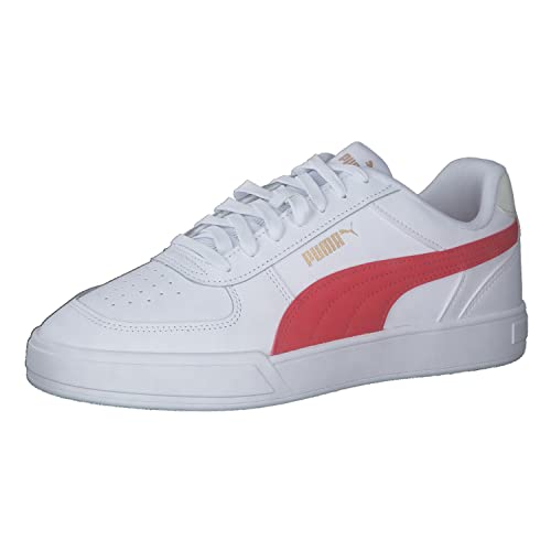 PUMA Męskie trampki CAVEN, białe dla All TIME czerwone złoto, rozmiar 13