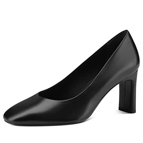 Tamaris 1-1-22403-20 damskie trampki, czarne (czarna skóra), rozmiar 2, Czarna skóra, 35 EU