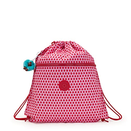 Kipling SUPERTABOO, Plecak składany, wielofunkcyjny, 45 cm, 15 l, Starry Dot PRT, Gwiaździsta kropka, Jeden rozmiar, SUPERTABO