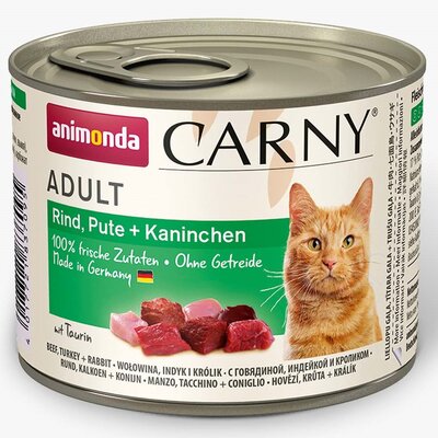 Animonda Carny Dorosłe Indyk + Królik Puszka 200g 1142