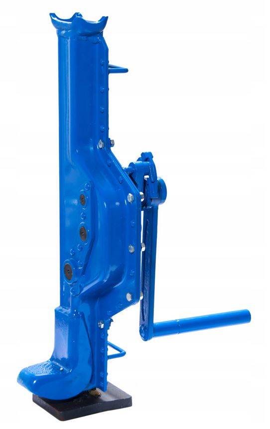 Profesjonalny, korbowy podnośnik z zapadką (udźwig: 10 T, wysokość unoszenia: 410 mm) 36580860