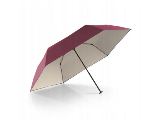Parasol składany damski Doppler ultralekki Zero 99 UV, bordowy