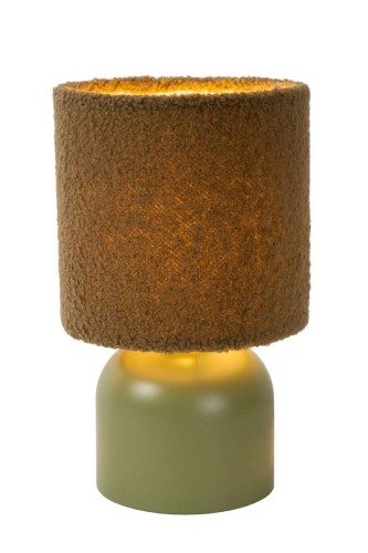 Woolly lampa stołowa 1-punktowa zielona 10516/01/33