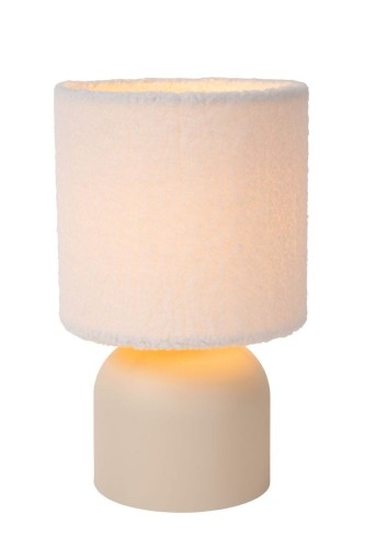 Woolly lampa stołowa 1-punktowa kremowa 10516/01/38