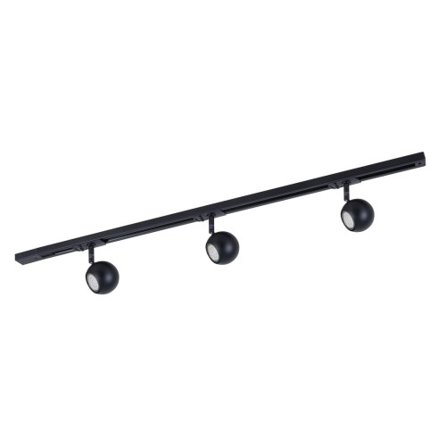 Marvi TR Blake lampa sufitowa (spot) 3-punktowa czarna 920321-3-BL-SET