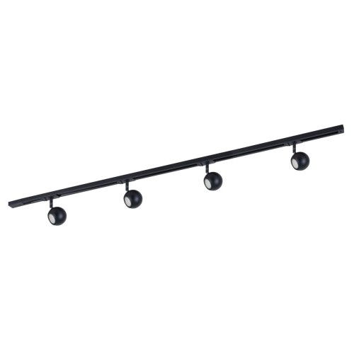 Marvi TR Blake lampa sufitowa (spot) 4-punktowa czarna 920421-4-BL-SET