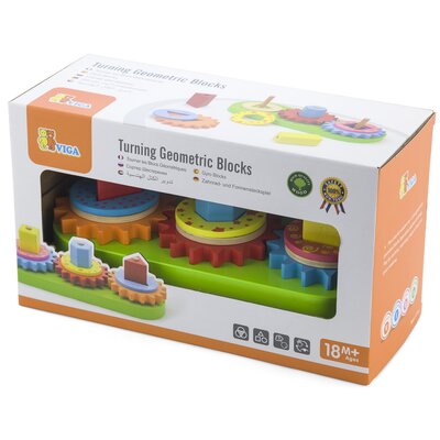 NEW CLASSIC TOYS Koła zębate dla maluszków