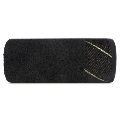 Ręcznik Kąpielowy Evita (10) 70 x 140 Czarny