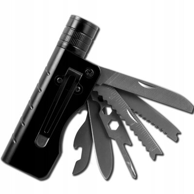 Multitool Narzędzie wielofunkcyjne z latarką Led