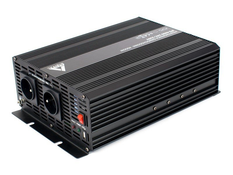 Azo DIGITAL Samochodowa przetwornica napięcia 24 VDC 230 VAC IPS-4000 4000W AZO00D1122