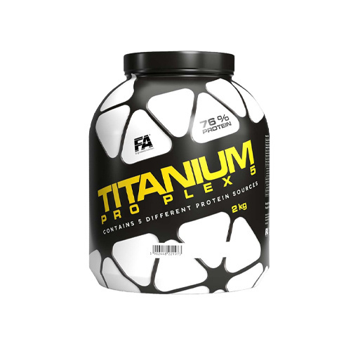 FITNESS AUTHORITY Titanium Pro Plex 5 - 2000g - Chocolate - Odżywki białkowe