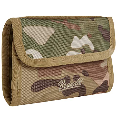Brandit Portfel Two - portmonetka outdoorowa, portfel, różne kolory (kamuflaż), Tactical Camo, Wallet Two, jeden rozmiar