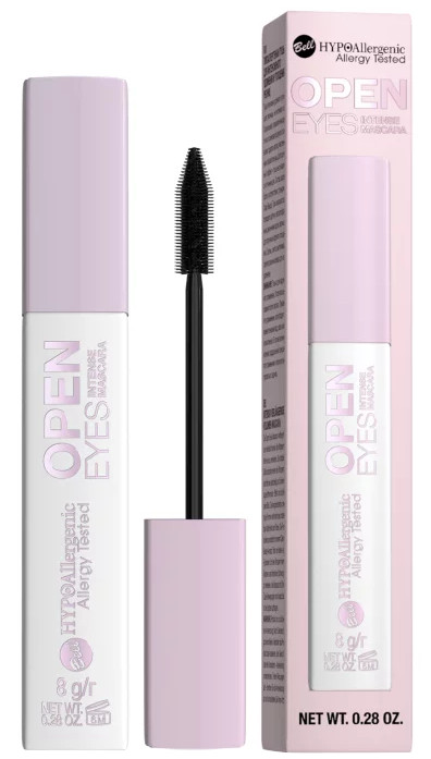 Bell HYPO Open Eyes Intense Mascara, tusz do rzęs, 01, 8g