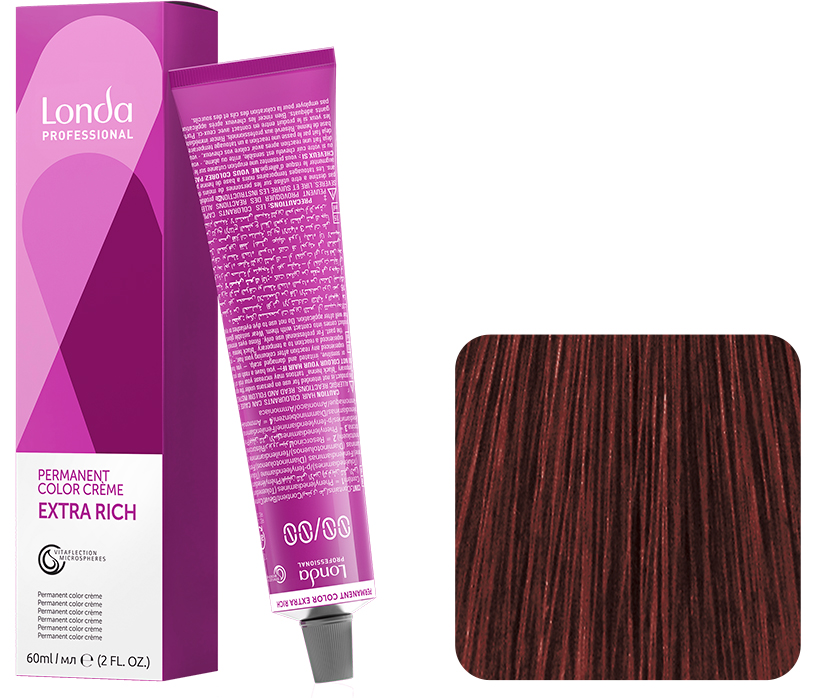 Londa Color Permanent, farba do włosów, 5/5, 60ml