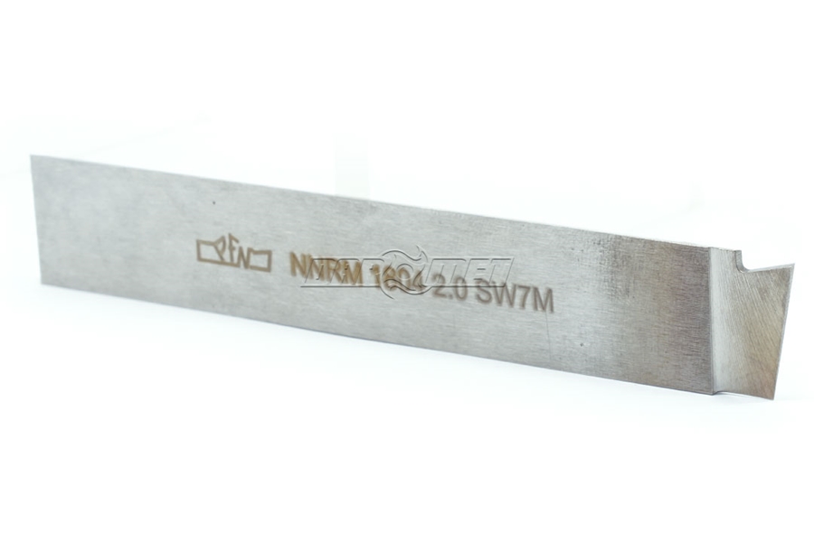 Nóż tokarski obcinak oprawkowy prawy ze stali szybkotnącej NNRm, wielkość 1804 x 2MM - PAFANA