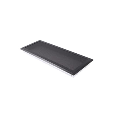 KRATKA KOMINKOWA CZARNY MAT 16x45 CM