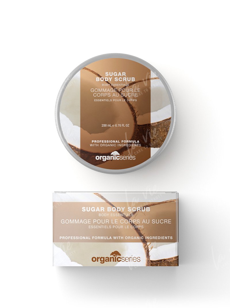 Organic Series Sugar Body Scrub Scrub cukrowy 200 ml