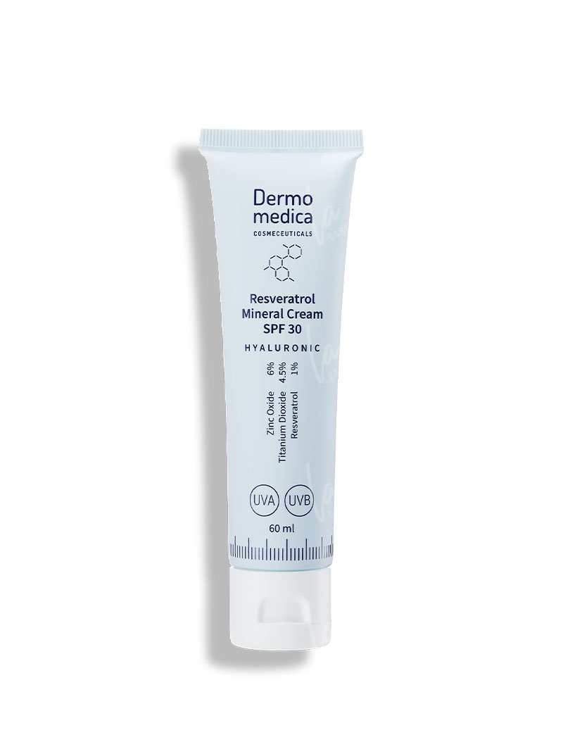 Zdjęcia - Kremy i toniki DERMOMEDICA Resveratrol Mineral Cream SPF 30 przeciwzmarszczkowy krem z re