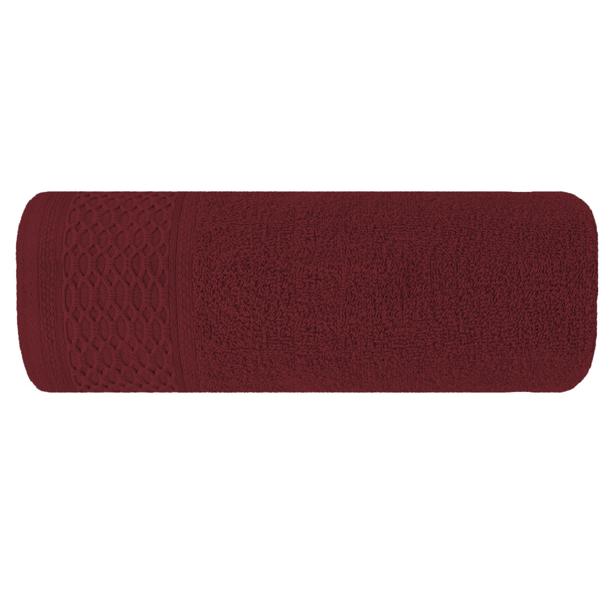 Ręcznik 30 x 50 Kąpielowy Bawełna Solano Bordo