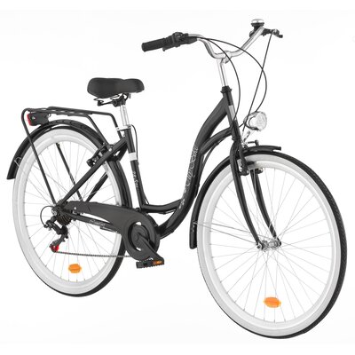 Dawstar Citybike S7B 28 cali Damski Czarny 2023