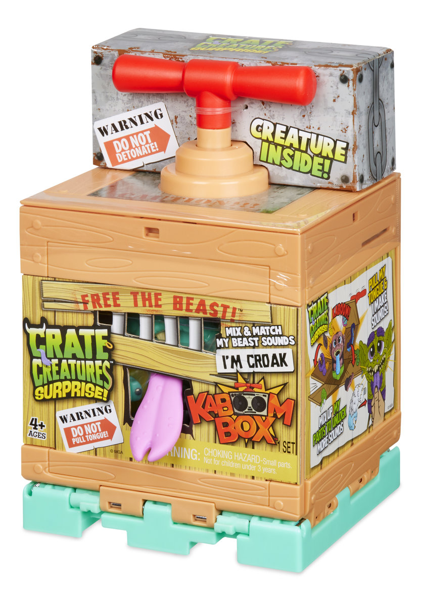 MGA Crate Creatures Suprise KaBOOM Stworek Croak 557234