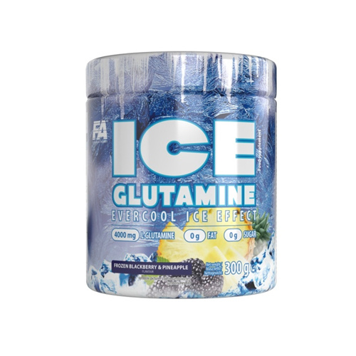 FITNESS AUTHORITY Ice Glutamine - 300g - Frozen Blackberry Pineapple - Aminokwasy