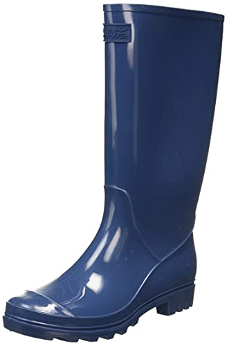 Regatta Wenlock damskie wodoodporne buty z wkładką EVA do chodzenia kalosze przeciwdeszczowe, Ciemny denim, 37 EU