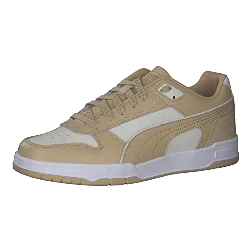 PUMA Męskie trampki Rbd Game Low, Vapor szare prażone migdałowe Puma Gold, 38 EU