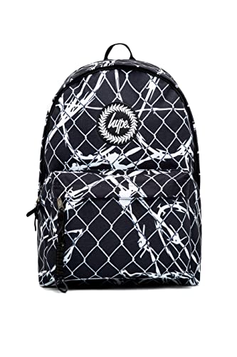 hype Uniseks czarny płot herb plecak, jeden rozmiar, Czarny, Rozmiar Uniwersalny