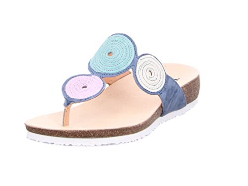 THINK! Julia_3-000372 damskie japonki, 8010 Denim/kombi, 40 EU, 8010 Denim Kombi, 40 EU
