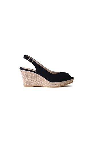 Toni Pons Damskie trampki Regina, czarne, rozmiar 39 EU, czarny, 39 eu