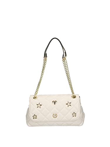 Pollini Damska torba na ramię Sc4532pp1gse0100, biała, 28 x 10 x 17, biały