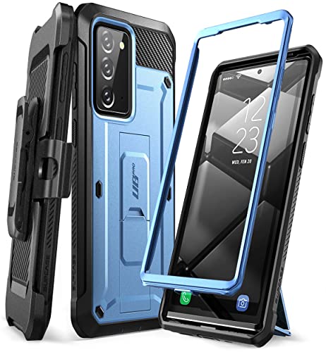 SUPCASE Etui do Samsung Galaxy Note 20 (wersja z 2020), [seria Unicorn Beetle Pro] Wytrzymała kabura i podpórka z wbudowanym ochraniaczem ekranu (6,7 cala) (nachylenie)