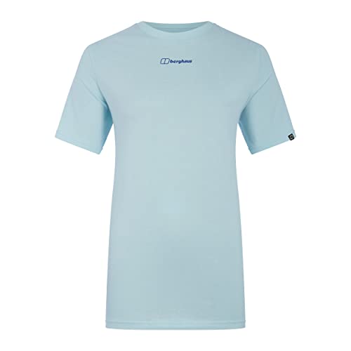 Berghaus Damska koszulka z krótkim rękawem Boyfriend Dolomites Mountain, Iced Aqua, 14