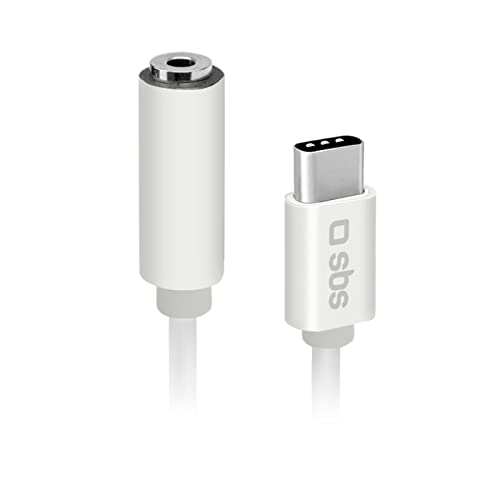 Adapter SBS Jack 3,5mm - USB typ C (gniazdo - wtyk)