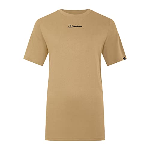 Berghaus Damska koszulka z krótkim rękawem Boyfriend Dolomites Mountain, Sand Dune, 14