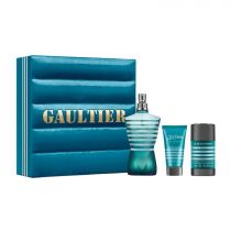 Jean Paul Gaultier Zestaw Le Male Woda toaletowa + Balsam po goleniu+ Dezodorant w sztyfcie 125 ml