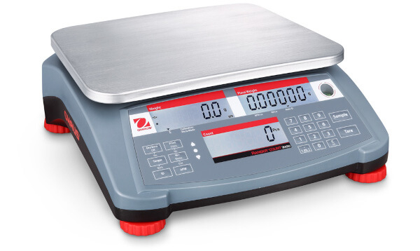 OHAUS Ranger Count 3000 RC31P1502 1,5kg; 0,05g - licząca waga elektroniczna z akumulatorem